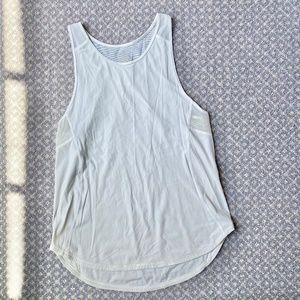 Lululemon x Soul Cycle White Flowy Workout Tank 4/6